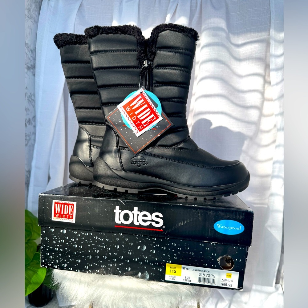 Totes wide width waterproof winter boots